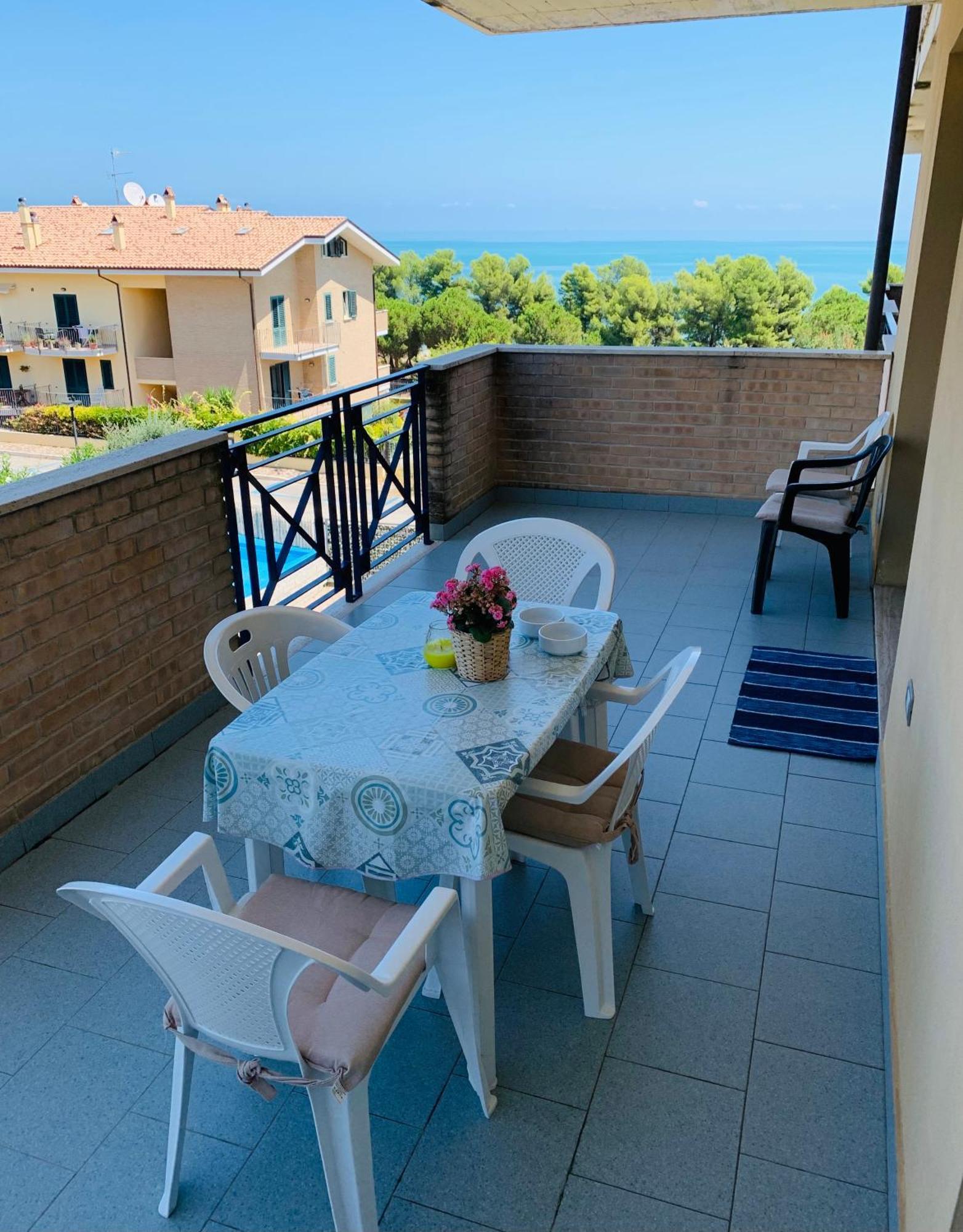 Alloggio Vista Mare - Parcheggio Gratis Pineto Εξωτερικό φωτογραφία